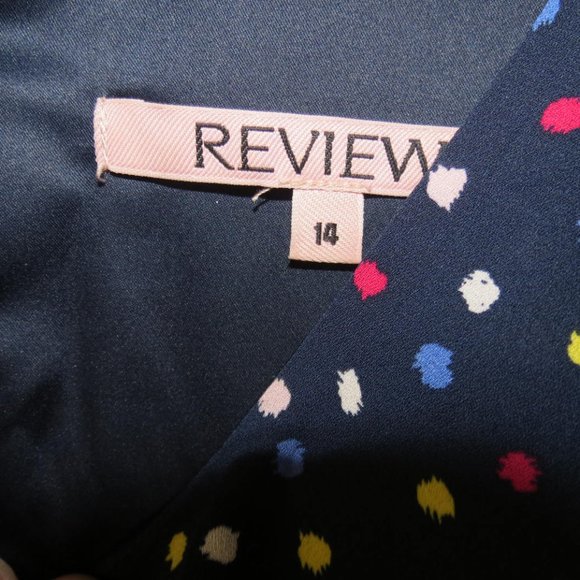 REVIEW - MARGO DRESS - WITH BELT - SIZE 14 - NEW CONDITION - Picture 5 of 8